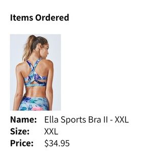 Fabletics Plus Ella II Sports Bra
